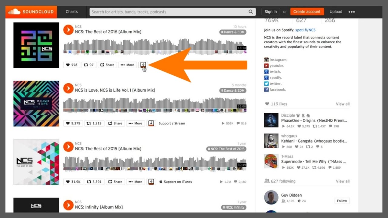 soundcloud to mp3 download